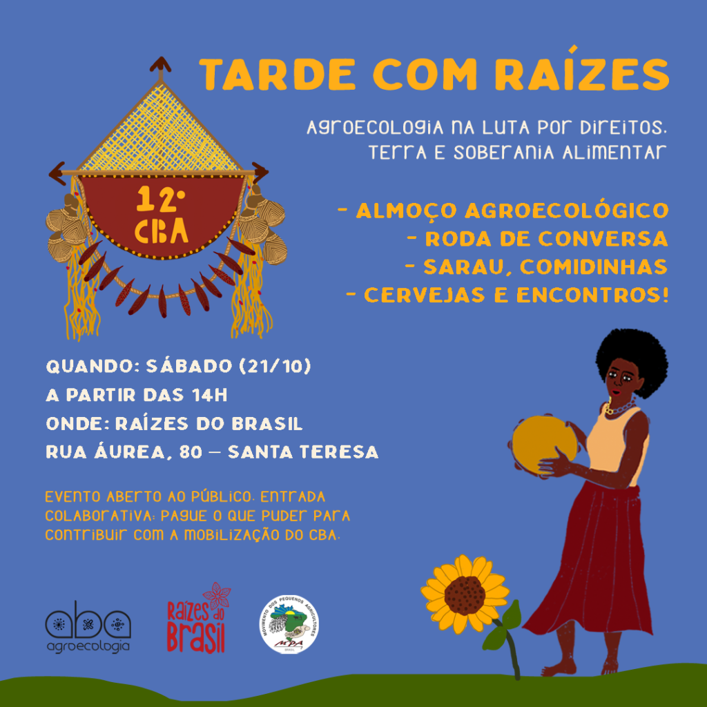 Evento Tarde com Raízes pré-CBA