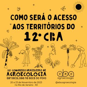 Como será o acesso aos espaços do 12º CBA no Rio de Janeiro